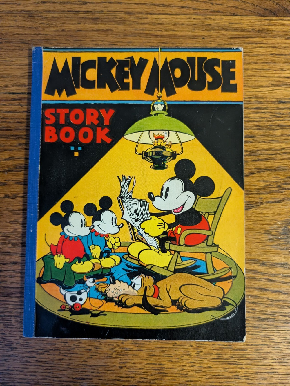 RARE 1931 First Edition Mickey Mouse Story Book Walt Disney David McKay Vintage
